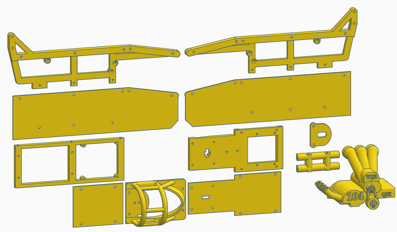 105-40 TF (Top Fuel) Body